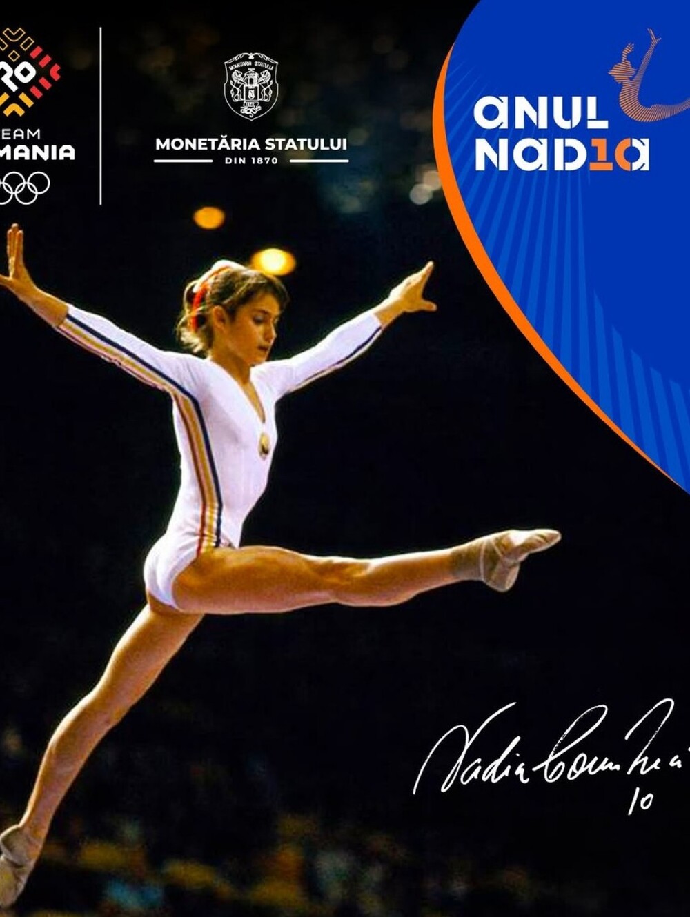 "NADIA" Comaneci, 1976 Montreal Olympics, FIrst 10.0 Gymnastic Olympic